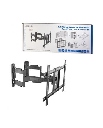 logilink Uchwyt ścienny, montaż narożny,37-70 cali, max.45kg