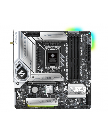 asrock Płyta główna B760M STEEL LEGEND WIFI s1700 4DDR5 DP/HDMI mATX