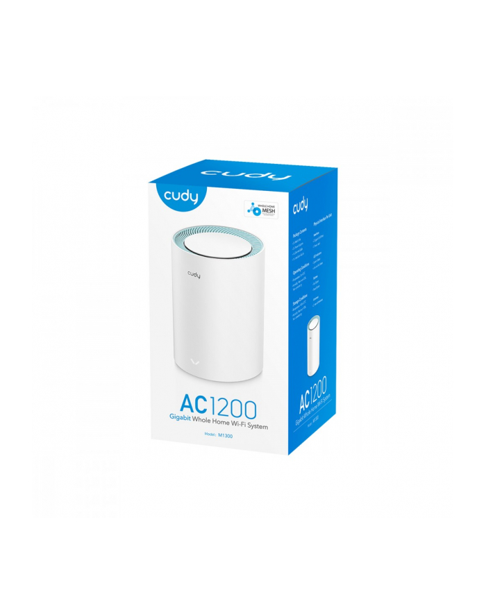 cudy System WiFi Mesh M1300 (1-Pack) AC1200 główny