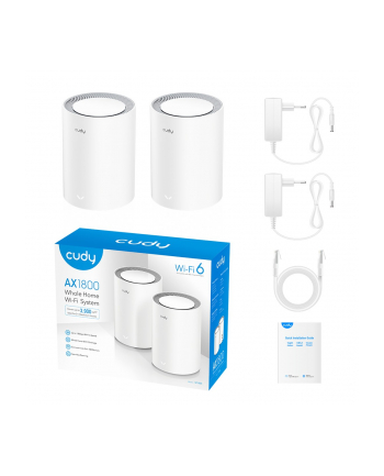 cudy System WiFi Mesh M1800 (2-Pack) AX1800