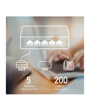 cudy Przełącznik FS105D 5xFE nr 1