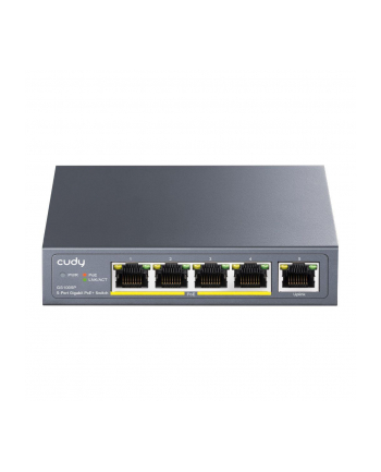 cudy Przełącznik GS1005P Switch 5xGE (4xPoE+) 60W