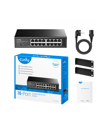 cudy Przełącznik GS1016 16xGE metalowa obudowa nr 1