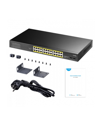 cudy Przełącznik GS1028PS2 24xGE PoE+ 300W 2xSFP