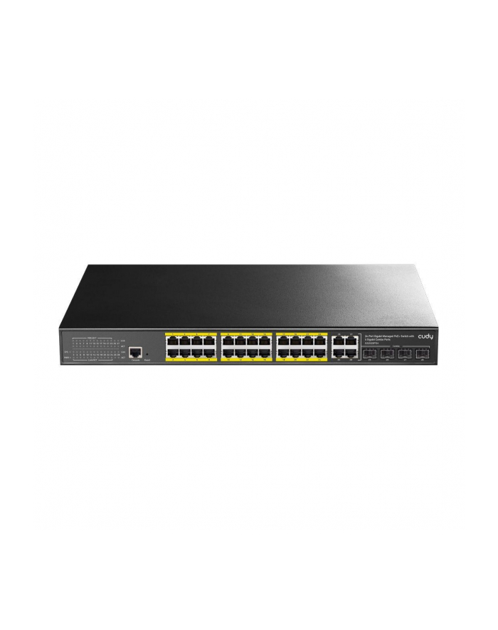 cudy Przełącznik GS2028PS4-300W 24GE PoE+ 300W 4SFP główny