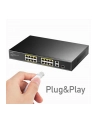 cudy Przełącznik FS1018PS1 16xFE PoE+ 200W 1xSFP - nr 29