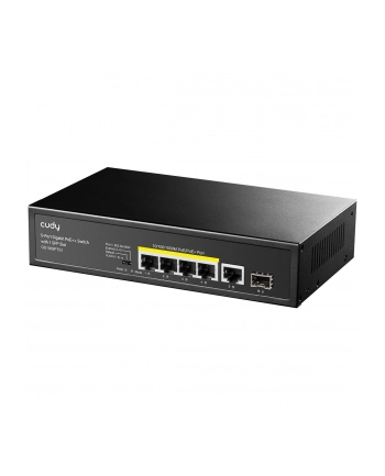 cudy Przełącznik GS1005PTS1 5xGE PoE+ 1xSFP 120W