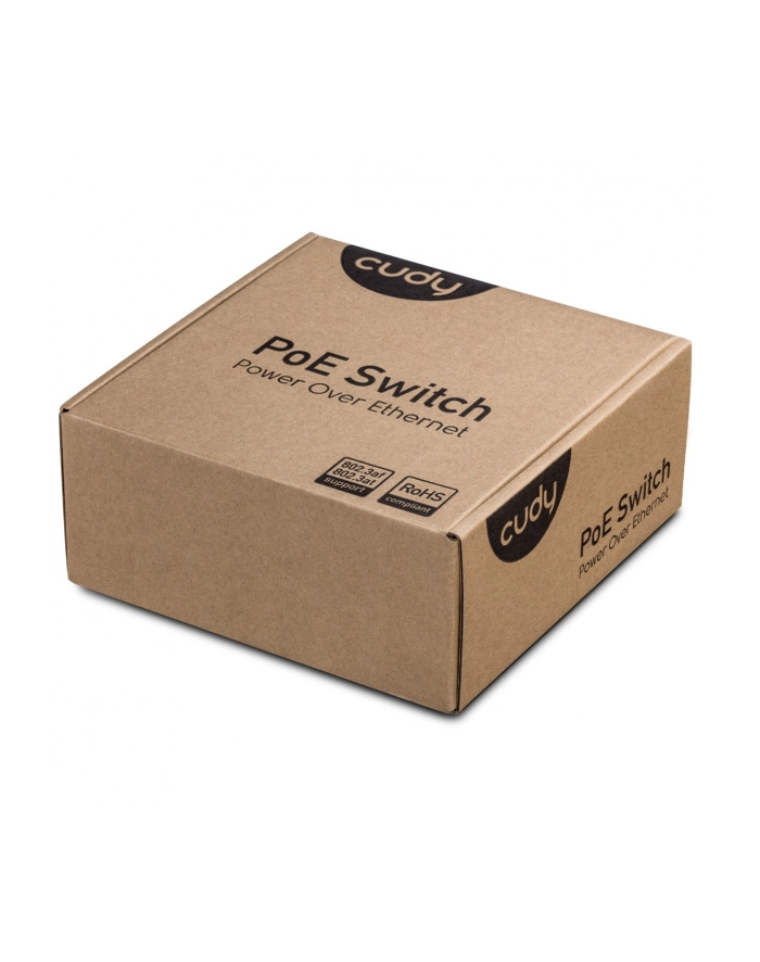 cudy Przełącznik GS1005P Switch 5xGE (4xPoE+) 60W główny