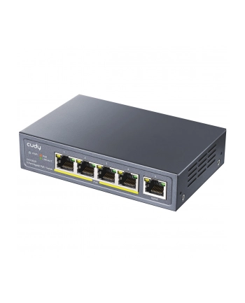 cudy Przełącznik GS1005P Switch 5xGE (4xPoE+) 60W nr 2