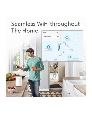 cudy System WiFi Mesh M1200 (1-Pack) AC1200