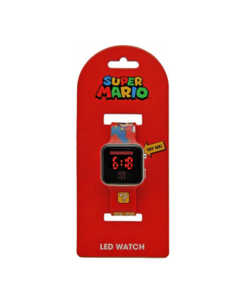 Zegarek cyfrowy LED Super Mario GSM4107 Kids Euroswan