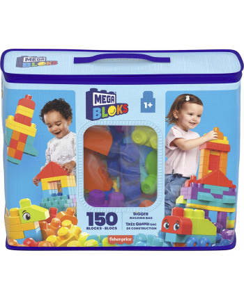 MEGA BLOKS Bardzo duża torba z klockami do budowania HHM96 p2 MATTEL