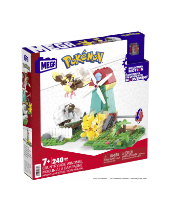 MEGA Pokemon Wiejski wiatrak Zestaw klocków HKT21 MATTEL