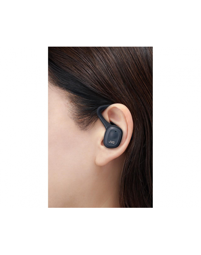 Słuchawki JVC HAE-T45TBU (douszne  TWS  bluetooth  Kolor: CZARNY) główny