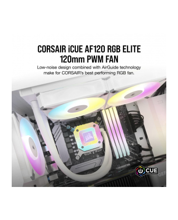 corsair Wentylator AF120 ELITE RGB PWM Single Pack White