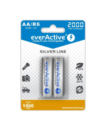 everactive Akumulatory R6/AA 2000 mAH, blister 2 SZT. technologia Ready To Use