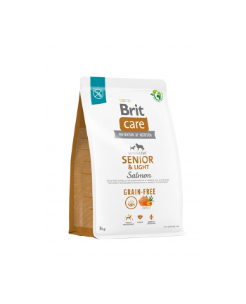 Brit Care Dog Grain-Free Senior'Light Salmon 3kg