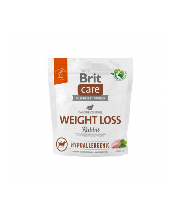 Brit Care Hypoallergenic weight loss 1kg pies nr 1