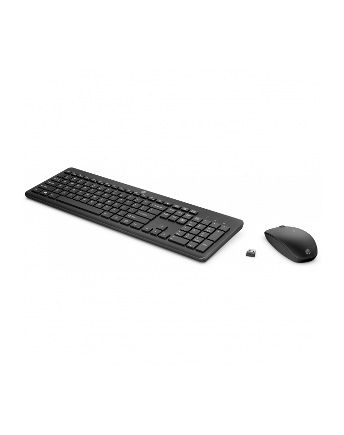 hp consumer D-E Layout - HP 235 Wireless Mouse and Keyboard Desktop Set (Black) główny