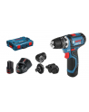 bosch powertools Bosch Professional GSR 12V-15 FC Flexiclick bezprzewodowy wiertarka śrubowa + pudełko + 2 baterie 2.0Ah - 06019F6000 - nr 1