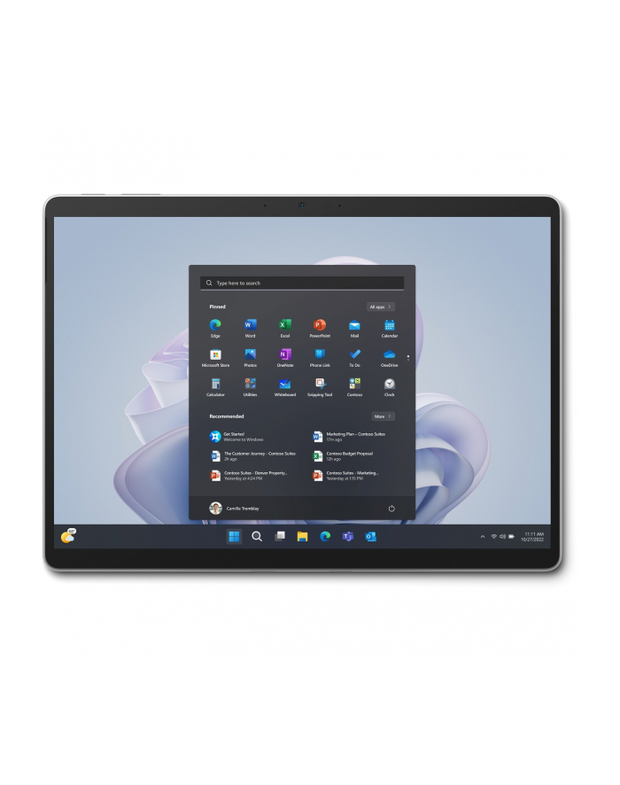 microsoft Surface Pro 9 Win11 Pro i7-1255U/256GB/16GB/Commercial Platinium/QIM-00004 główny