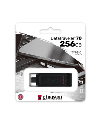 kingston Pendrive DT70/256GB USB-C 3.2 Gen1