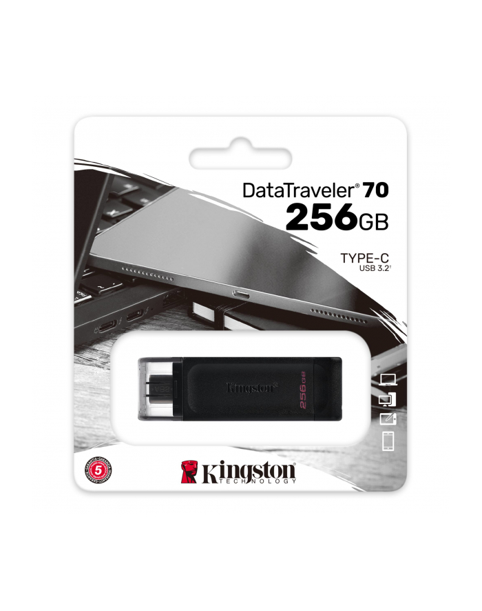 kingston Pendrive DT70/256GB USB-C 3.2 Gen1 główny