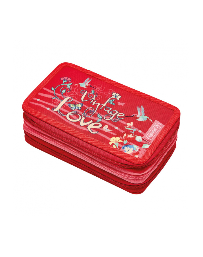 Herlitz TriCase Vintage Love, wallet (red, 31 pieces) główny