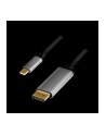 logilink Kabel USB-C do DP, 4K 60Hz aluminiowy 1.8m - nr 7