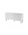 cama meble Komoda JUNGLE 152x40 5x74 5 biały mat + czarne nóżki - nr 1