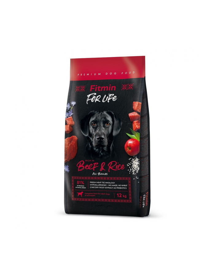 Fitmin dog For Life Beef ' Rice 12kg główny