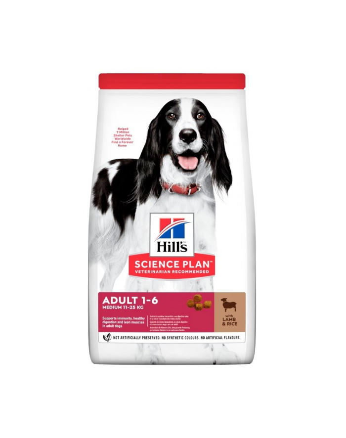 hill's HILL S CANINE  ADULT LAMB ' RICE 2 5 KG dla psa główny