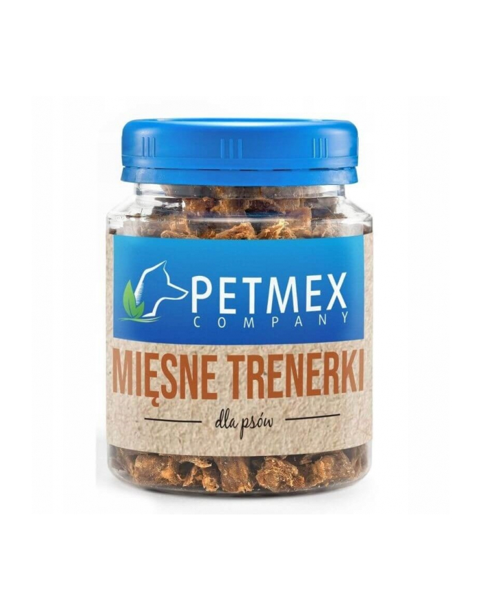 PETMEX Trenerki mięsne z jelenia 130g - Słoik główny