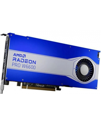 Karta graficzna AMD Radeon W6600 8GB GDDR6  4x DisplayPort  130W  PCI Gen4 x16  HDR Support  8K Support