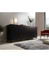 cama meble Komoda ETNA 200x42x82 czarny mat - nr 5