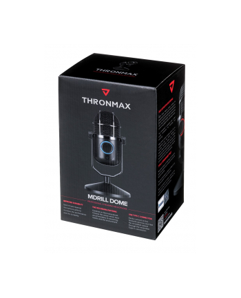 THRONMAX Mikrofon M3 MDRILL DOME JET BLACK