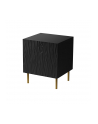 cama meble Szafka nocna 2szt JUNGLE 53 5x40 5x44 czarny mat + złote nóżki - nr 1