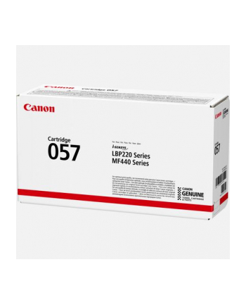 Canon Toner CRG057K / 057K CRG-057 3009C002 Black