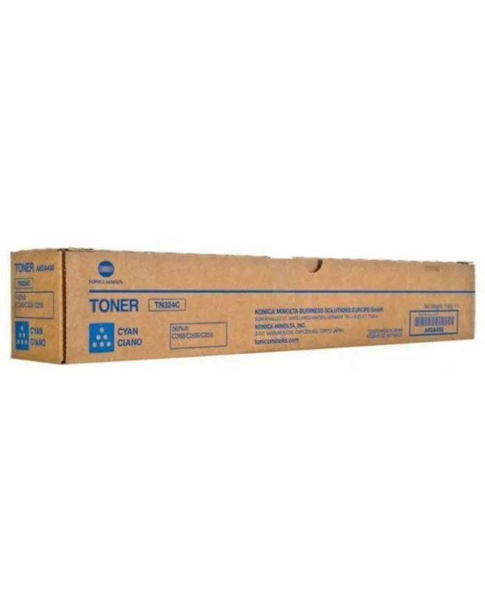 Konica Minolta Toner TN-324C TN-324  A8DA450   Niebieski główny