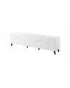 cama meble Szafka RTV ETNA 200x42x52 biały mat - nr 6