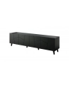 cama meble Szafka RTV ETNA 200x42x52 czarny mat - nr 1