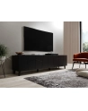 cama meble Szafka RTV ETNA 200x42x52 czarny mat - nr 6