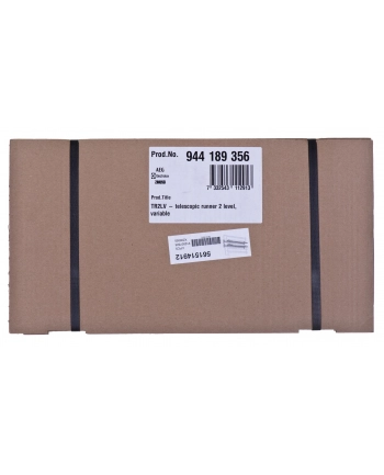 Prowadnice teleskopowe 2 poziomowe  ELECTROLUX TR1LFAV nr 1