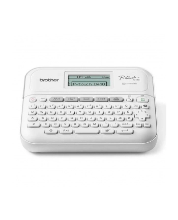 BROTHER Label printer PT-D410VP desktop TZe 3.5-18mm easy-to-read graphic display P-touch carrying case nr 1