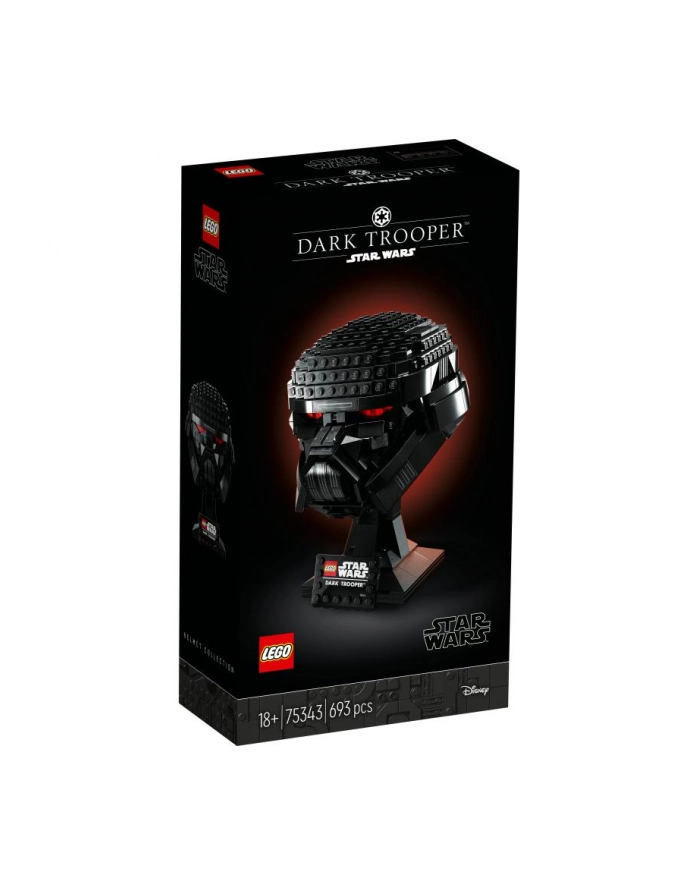 LEGO Star Wars 75343 Dark Trooper Helm główny