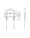 GEMBIRD WM-42F-01 Uchwyt ścienny do telewizora - stały 23-42inch do 30 kg - nr 2