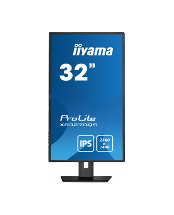 IIYAMA XB3270QS-B5 32inch IPS 2560x1440 250cd/m2 4ms 15cm Height Adj. Stand Speakers DP HDMI DVI