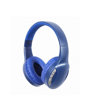 GEMBIRD Słuchawki stereofoniczne Bluetooth kolor niebieski