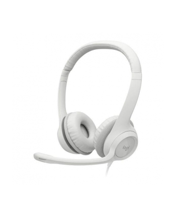 LOGITECH H390 USB Computer Headset - OFF-WHITE - EMEA-914