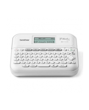 BROTHER Label printer PT-D410VP desktop TZe 3.5-18mm easy-to-read graphic display P-touch carrying case